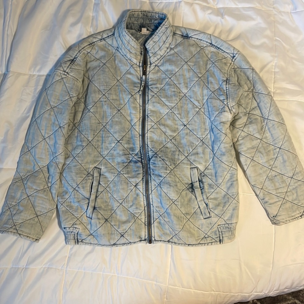 Denim Bomber Jacket